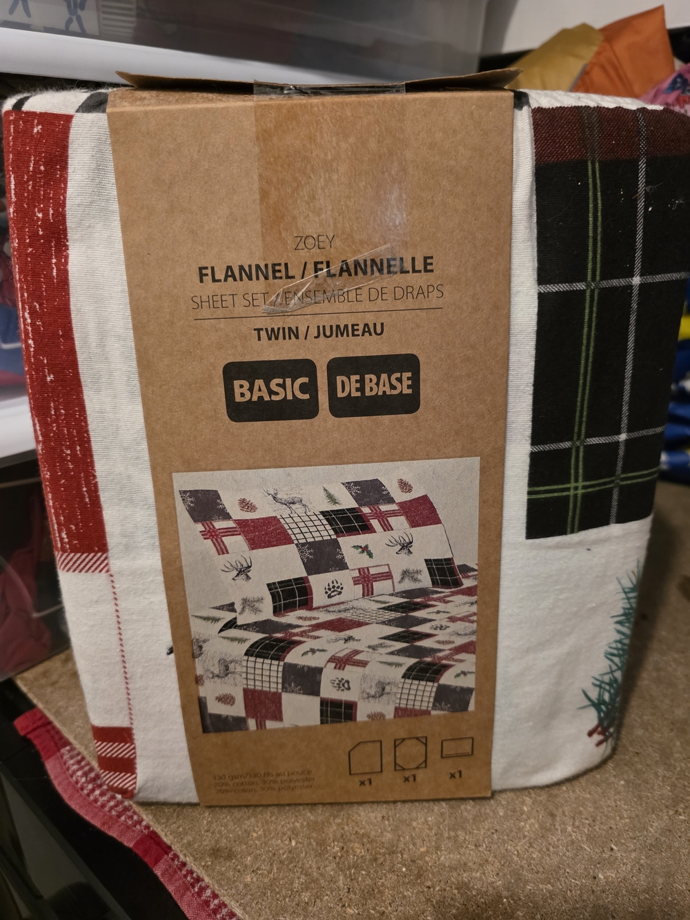 Ensemble De Draps Jumeau Neuf